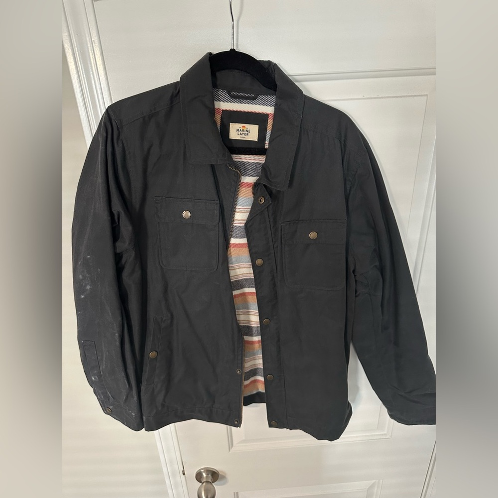 Marine Layer Wax Coat Material